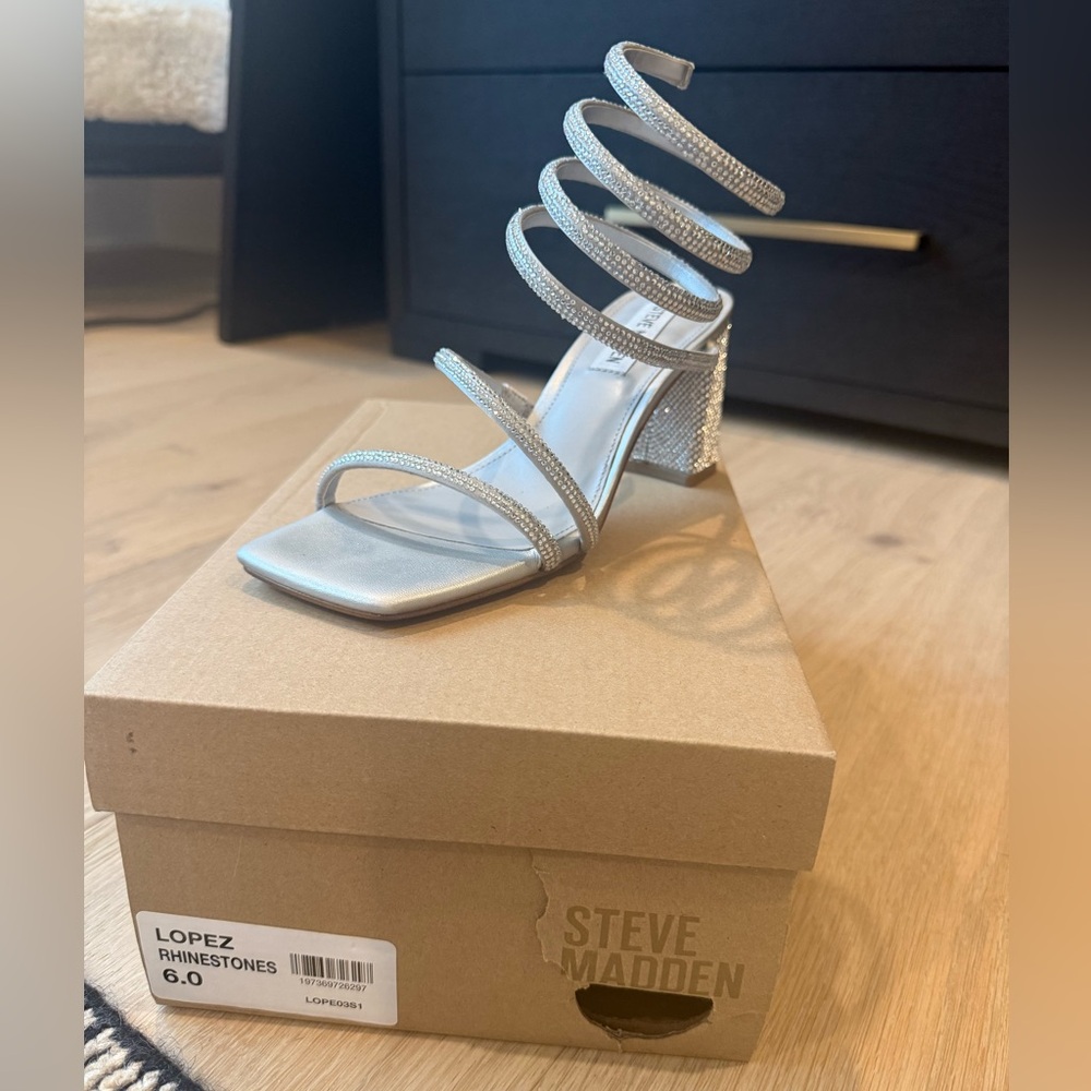 Steve Madden “Lopez” Rhinestone Heels